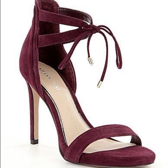 Gianni Bini Shoes - Gianni Bini Jordie maroon heels